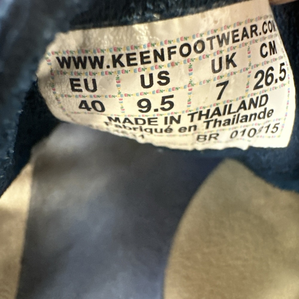 KEEN Uneek Para Cord Sandal Women 9.5 Blue Purple Braided Beach 1014631 - Picture 2 of 10